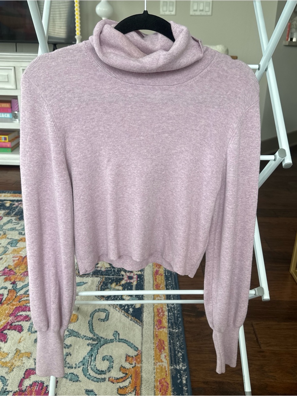 Wilfred Dusty Purple Turtleneck Sweater